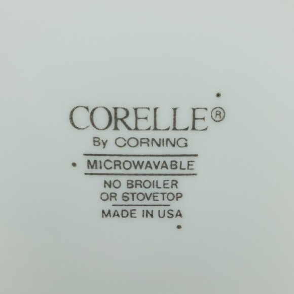 Corelle Pink Trio Platter Corning White Swirl Floral Oval Serving Plate - Picture 6 of 7